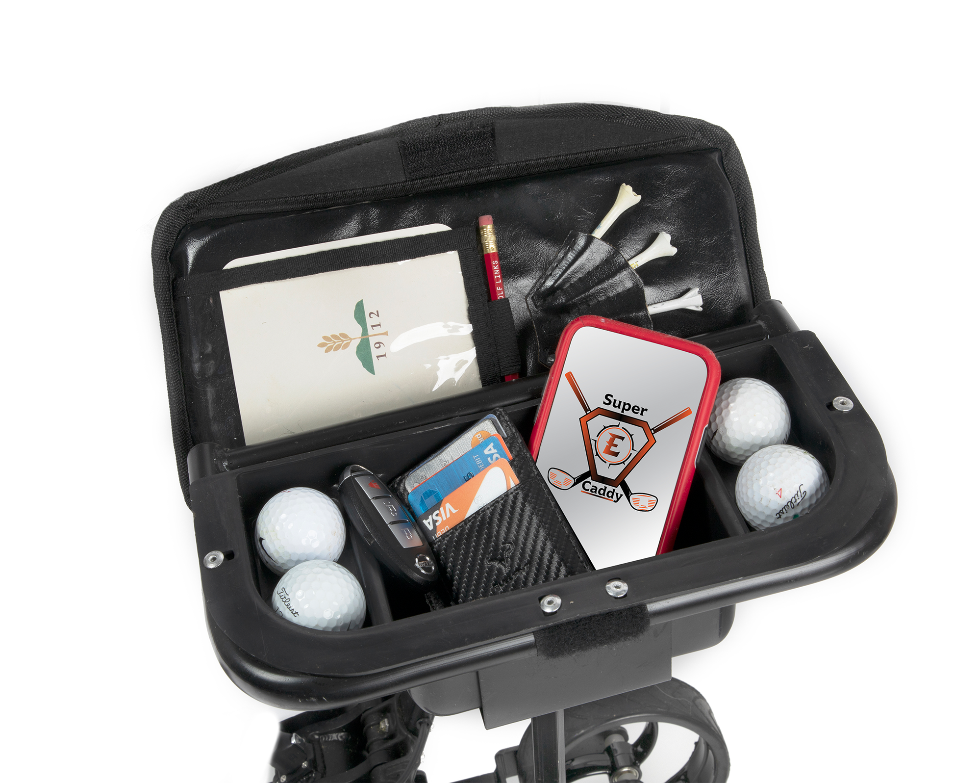 Super E-Caddy The Pro Electric golf cart, remote, perfect golf gift! with  cooler. – superecaddy