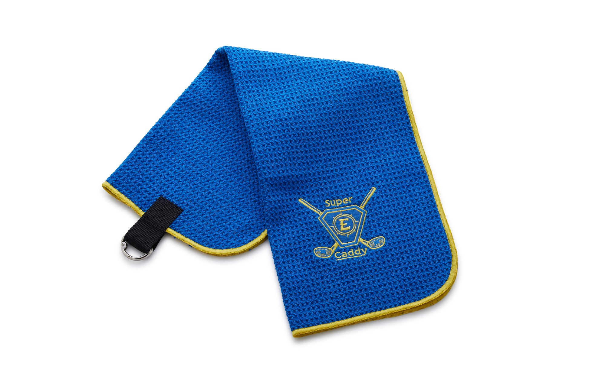 Caddy Golf towels with a hook to hang on your Super E caddy! Red or Bl –  superecaddy